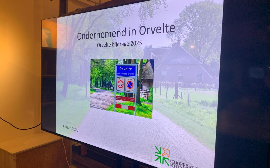 Ondernemers Orvelte bespreken samenwerking en invoering Orvelte Bijdrage